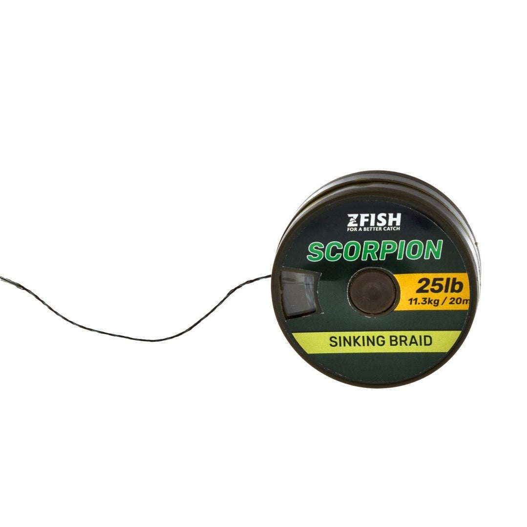 ZFISH SCORPION SINKING BRAID 20M - KM-Tackle